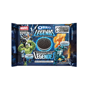 Galletas Sándwich de Chocolate Oreo Marvel Legends 303G al por Mayor, Crema Dura Dulce con 20% de Grasa en Bolsa - Product Image 1