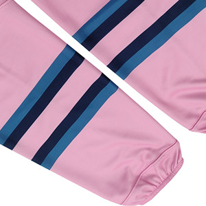 Pink Striped Knee High <b>Leg</b> <b>Warmers</b> for Yoga Adults Breathable Spandex Polyester Knitted Sport Wear - Product Image 2
