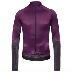Custom <b>Men</b> Thermal Long Sleeve Cycling Jersey Windproof Breathable Fleece Lined Road <b>Bike</b> <b>Jacket</b> Training Bicycle Clothing - Product Image 6