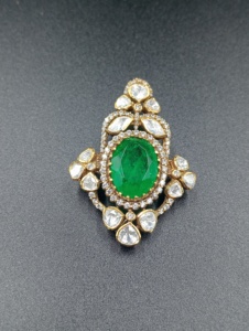 Amaira Jewels - Juego de Colgantes Clásicos Chapados en Oro sobre Base de Plata Vintage, con Forma de Pájaro, Amuleto Solitario, Joyería Hecha a Mano para Mujer, para Boda - Product Image 3