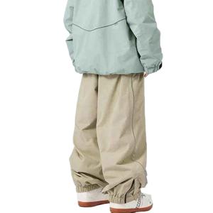 Nouveau pantalon de ski imperméable de haute qualité pour homme, ample, surdimensionné, respirant, chauffé, en Polartec, taille plus - Product Image 3