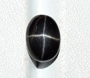 Diopside Nero Naturale a Stella, Lotto di Cabochon Ovali di Varie Dimensioni, Cristallo Certificato per Creazione Gioielli, <span class=keywords><strong>Pietra</strong></span> Nera a Stella Sciolta Disponibile - Product Image 3