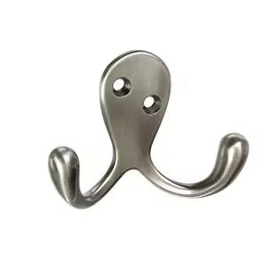 Ganchos de metal para pared que ahorran espacio, perchero para abrigos, sombreros y bolsos, organizador para la entrada. - Product Image 1