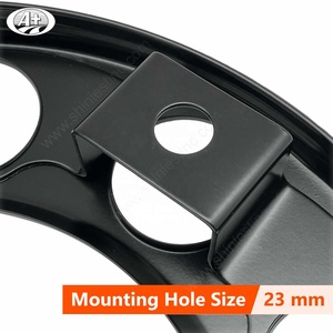 22.5 couvercle de protection de couverture de roue arrière avant de camion/bus en acier pour roue en acier - Product Image 5