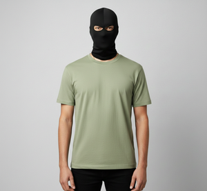 Camiseta de manga corta con cuello redondo, transpirable, ecológica, para hombre, estilo urbano, hecha en Pakistán, de alta calidad, para verano. - Product Image 1