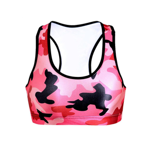 Sujetador Deportivo Sublimado Sin Costuras de Alta Sujeción para Mujer, con Tirantes con Logotipo Frontal, Tejido Transpirable para Yoga - Nueva Llegada - Product Image 3