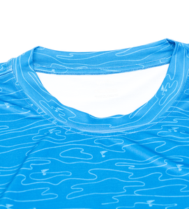 Camisetas de manga corta de punto deportivo de gama alta más vendidas de secado rápido para decoración de botones de logotipo personalizado Impresión digital Premium - Product Image 2