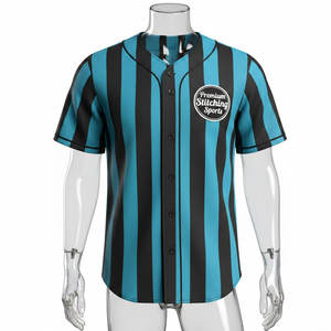 OEM Blank Baseball Uniform USA Size Softball Wear Sublimated Printed Logo Name Men Stitched Custom Baseball Jersey <b>Sweatshirt</b> - Product Image 1