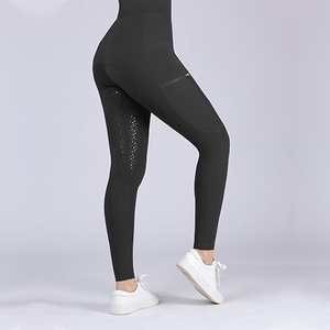 Pantalones de equitación para niñas de calidad superior, nuevos, los mejores al por mayor, con logotipo personalizado, ropa ecuestre, nuevo diseño, pantalones ajustados para montar a caballo. - Product Image 3