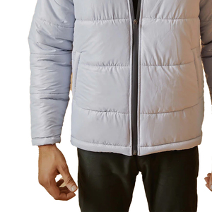 Veste matelassée à capuche pour homme, alternative au duvet, chaude, pour l'hiver, vêtement d'extérieur décontracté - Product Image 2