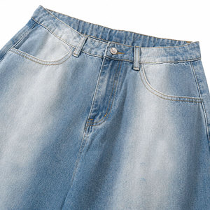 Jeans en denim brut original de haute qualité en coton, sur mesure, pour hommes, vente en gros - Product Image 3