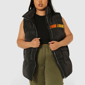 Chaquetas Acolchadas sin Mangas para Mujer, Chaqueta de Invierno, Abrigo de Invierno para Mujer, Abrigos de Invierno Cálidos y a la Moda, Chaqueta de Plumón - Product Image 3