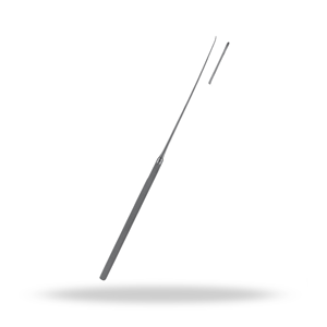 Micro-dissecteur droit 230 mm en acier inoxydable, instrument microchirurgical pour la dissection de tissus fins - Product Image 1