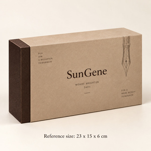 Boîte à lettres SunGene Sandstone Letterpress pour stylo-plume et encre - Product Image 5