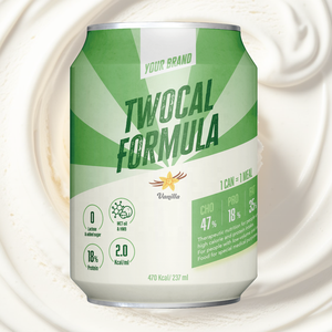 Soluciones Nutricionales Líquidas Fáciles de Tragar, Desarrollo de Bebidas Personalizadas OEM ODM, Fórmula Twocal de Alto Contenido Calórico - Product Image 1