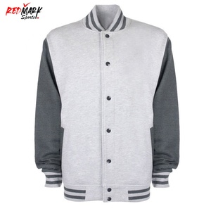 Chaqueta universitaria de diseño personalizado de la mejor calidad para hombre con lona con cuello levantado para invierno Nuevo estilo Logotipo frontal incluido - Product Image 3