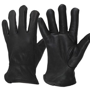Guantes de Trabajo de Cuero Vacuno de Primera Calidad, Grado AB, para Hombre, de Piel de Vacuno Pura, para Jardinería, Construcción y Conducción - Product Image 1