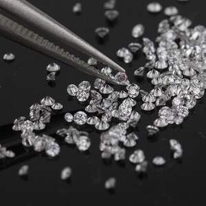 Diamantes Naturales Color F/G Claridad VVS 0.002 a 0.06 Quilates Diamante Redondo Blanco Pulido de Corte Brillante Suelto - Product Image 3