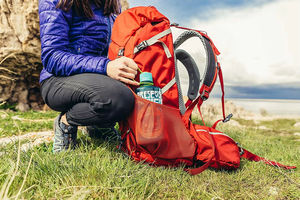 Large Capacity Trekking <b>Backpack</b> Water Resistant Ripstop Nylon Outdoor Travel Bag - Product Image 5