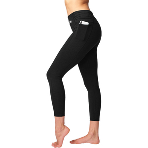 Leggings Deportivos de Cintura Alta, Transpirables, Tejidos, con Logotipo Personalizado, Suaves, Elásticos en Cuatro Direcciones, para Gimnasio, Fitness y Yoga - Product Image 2