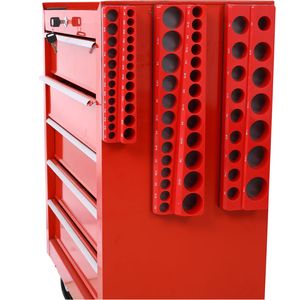 Organizzatori Magnetici per Bussole SAE a 3 Pezzi, Neri, Porta Bussole B, Essenziali per l'Organizzazione delle Cassette degli Attrezzi e un Spazio di Lavoro Efficiente - Product Image 4