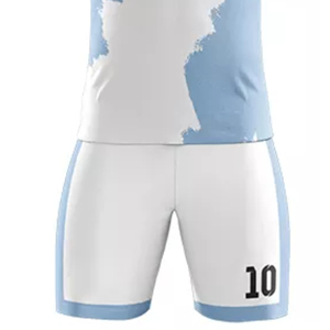 Custom Purple White <b>Heat</b>-Transfer Printed Soccer Uniform Jersey Wholesale Price Custom Logo Unisex Mesh Eco-Friendly 100% - Product Image 6