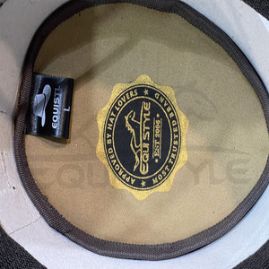 Sombrero de safari de algodón encerado azul, de ala ancha, para verano, para exteriores, con banda trenzada, para caza, pesca, unisex, protección solar. - Product Image 6