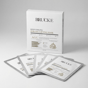 BRUCKE Keep Cooling Foilgel Lifting Mask (25g x 5ea) - Product Image 1