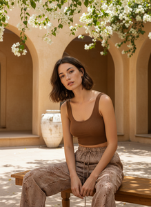 Pantalones Casuales de Cambray Estilo Años 60, Tela Suave, Ligera y Transpirable, Corte Relajado, Cómodos para el Verano, Ideales para Viajes y Uso Diario - Product Image 4