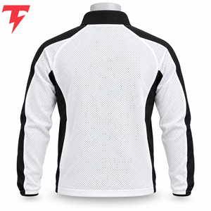 Veste en mesh premium pour homme, offrant un matériau en mesh doux, une coupe confortable et une ventilation fiable pour l'entraînement, la remise en forme et la vie active. - Product Image 5