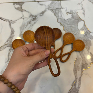 ชุดช้อนไม้ขนาดเล็กสำหรับเครื่องเทศ เกลือ น้ำตาล เครื่องปรุงรส กาแฟ ชา - Macy - Product Image 6