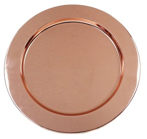 Metal brass Hotel <b>Table</b> Decoration Food Serving Charger Plated Vintage <b>Top</b> <b>Sale</b> Wedding and Event Food Dinnerware Charger Plate - Product Image 5