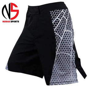 Pantalones Cortos de Boxeo Personalizados OEM, Ropa de Entrenamiento de Alta Calidad con Diseño Floral, Pantalones Cortos de Kickboxing Tailandés, Opción Frontal Duradera de Secado Rápido - Product Image 3