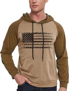 Sudadera con Capucha para Hombre, Talla Grande, Personalizable, Estampada, Cuello Redondo, Hombros Caídos, 100% Algodón, Manga Larga, la Más Vendida, Bangladesh - Product Image 3