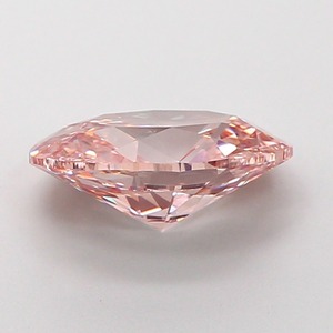 Diamant rose ovale de 1,81 carat, de couleur rose brunâtre intense, cultivé en laboratoire, CVD, clarté VVS2, excellente taille, diamant rose lâche éthique - Product Image 5