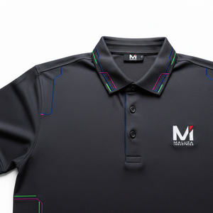 Camiseta Polo Personalizada para Hombre, Sublimada, de Secado Rápido, Transpirable, Tela Piqué, Manga Corta, Uniforme Corporativo con Logotipo - Product Image 4