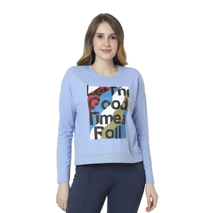 Vente en gros OEM de sweat-shirts pour femmes, collection hiver, imprimés, design personnalisé, grandes tailles. - Product Image 5