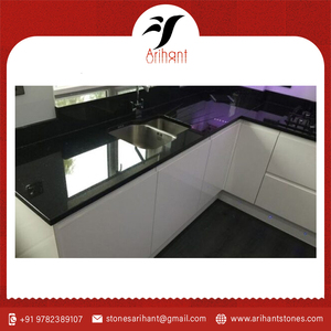 High Quality Natural Absolute Black <b>Granite</b> for Kitchen Counters, Bathroom Tops, and Flooring Solutions - Product Image 6