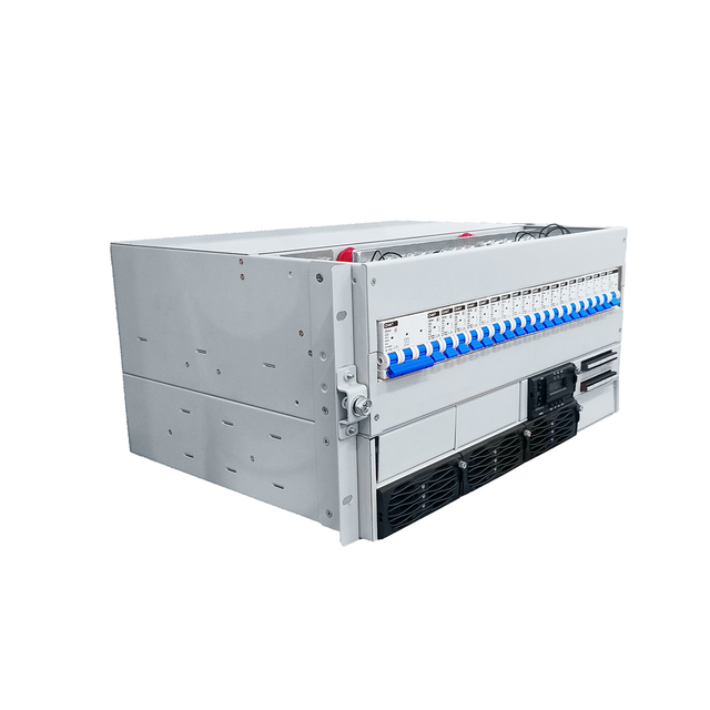 24VDC Single Output 300A 50/60Hz Switching Power Supply | 5U Scalable Rectifier Frame Telecom Rectifier System High Efficiency