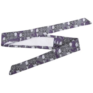 Bandeau de paintball de qualité supérieure, ourlets doublement renforcés avec graphismes multicolores, logo personnalisé, performance optimale - Product Image 2
