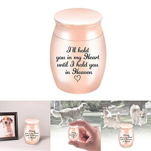 Refined Aluminum <b>Keepsake</b> Cremation Urn <b>Memorial</b> Tribute Holder Designed With Durable Premium Lid And Fine Detailing - Product Image 4