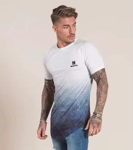 T-shirt unisexe 100 % coton, personnalisable, épais, décontracté, tricoté, vierge, fourni par le fabricant - Product Image 2