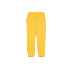 Jogging surdimensionné en molleton uni à taille mi-haute pour femme, avec logo personnalisé, style hip-hop, 100 % coton biologique, pour l'hiver - Product Image 4