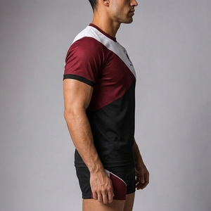 Wholesale Rugby Uniform <b>Cheap</b> Price Premium Quality Breathable <b>Light</b> Weight Custom Logo OEM Serviced Unisex Heat-Transfer - Product Image 3