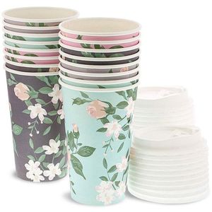 Vaso de Papel Desechable de 4-6 oz con Logotipo Personalizado para Espresso y Muestras de Degustación - Product Image 5