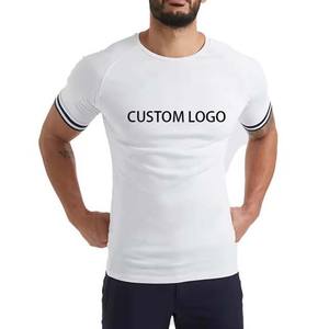 Camisetas Personalizadas de Alta Calidad con Logotipo Bordado, Color Sólido, Clásicas, de Algodón, Secado Rápido - Product Image 2