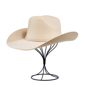 Sombrero de vaquero de fieltro 100% lana, estilo Western, Ranger, Cattleman, Vintage, con cuernos largos y ala ancha, tipo Boa - Product Image 5