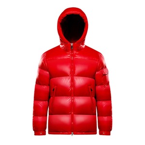 Veste matelassée coupe-vent personnalisée pour hommes avec capuche et fermeture éclair – Vente en gros - Product Image 5