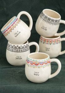 Taza de Café de Cerámica Hecha a Mano para el Mercado Estadounidense, con Diseño Personalizado, Apta para Microondas, Directo de Fábrica, de Gres, 380ml, con Tapa y Cuchara, Moderna - Product Image 2