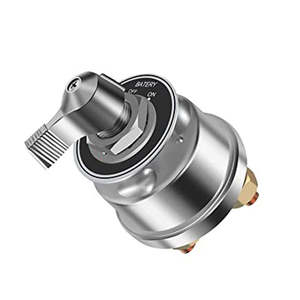 Interrupteur isolateur de batterie robuste en aluminium 12-48V 200A marche/arrêt pour voiture, bateau, camping-car, camion - Product Image 1